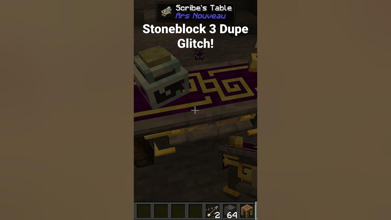 Stoneblock 3 dupe glitch youtube