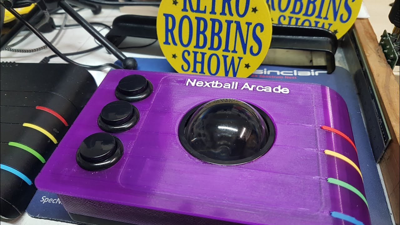 Nextball Arcade Rollerball joystick full review on Retro Robbins