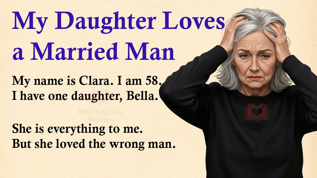 My Daughter Loves a Married Man: A Mother's Pain ✅ Emotional English Story (A1–A2 Level) ✅