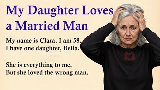My Daughter Loves a Married Man: A Mother's Pain ✅ Emotional English Story (A1–A2 Level) ✅