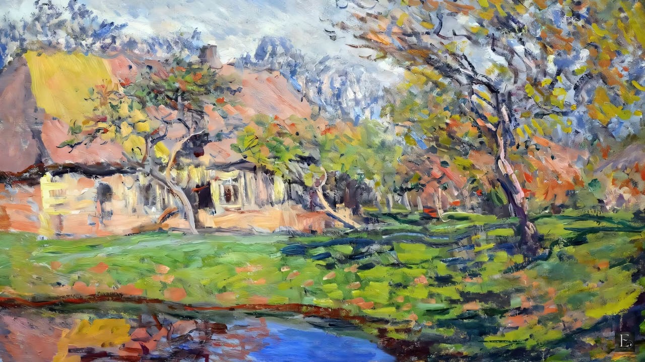 2 Hours in A Cottage in Normandy with Claude Monet