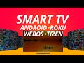 Qual smart tv comprar com sistema android tv roku tv webos ou tizen