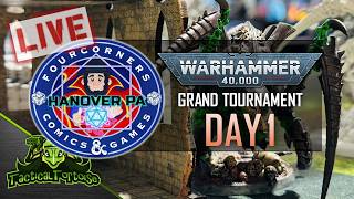 🔴Spring Slam 40k GT | Day 1 | Live 40k Tournament Coverage