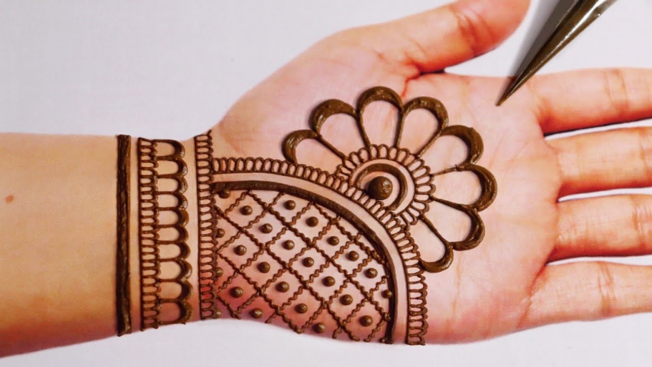 Latest Easy Mehndi design for hands| Beautiful Mehndi designs| Simple ...