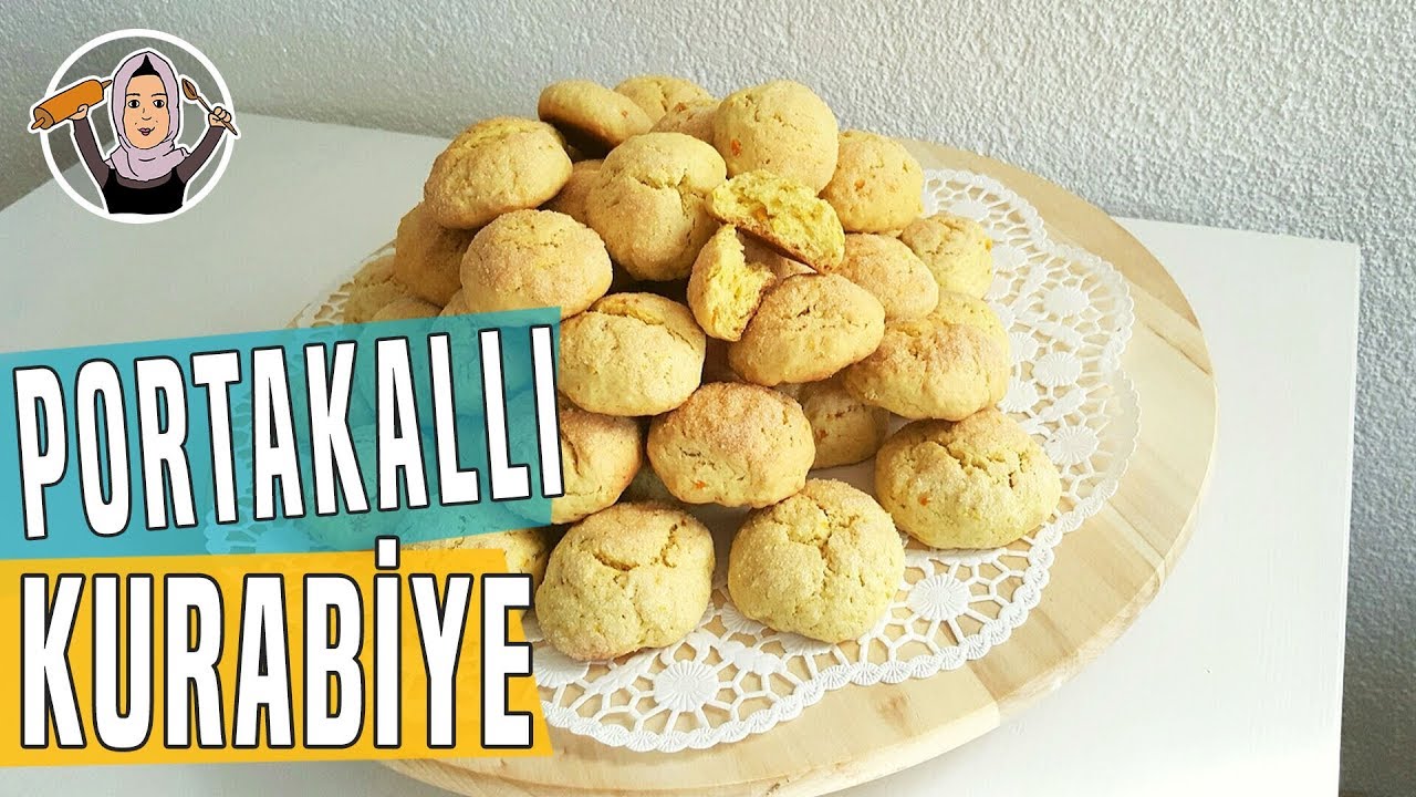 Portakallı kurabiye tarifi Hatice Mazı ile Yemek Tarifleri YouTube