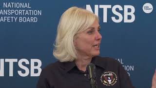 NTSB press conference on LaGuardia Air Canada plane crash update: Fire truck had no transponder