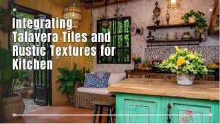 Full Small Kitchen Magic 🧱 Integrating Talavera Tiles and Rustic Textures for Compact Cooking Spaces Update