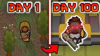 I spent 100 days CRACKING Ancient Dangers in RIMWORLD and it made me RICH!