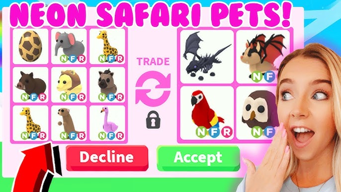 Trading My Inventory For Neon Pets, Legendary Pets, OR Mega Neon Pets :  r/AdoptMeTrading