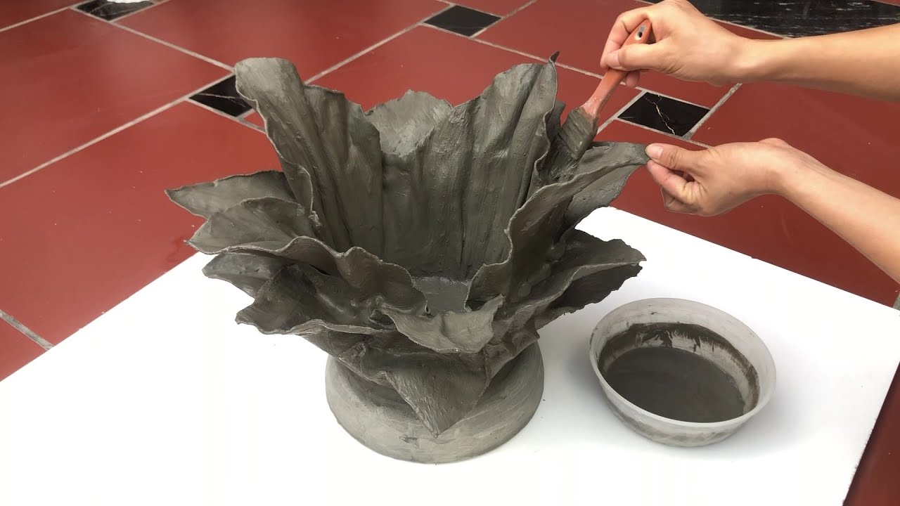 How to make a beautiful and unique multipetal flower pot Ideas for