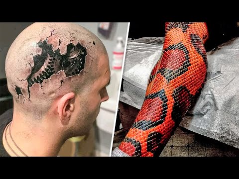 18 Most Realistic Tattoos You&rsquo;ve Ever Seen