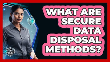 What Are Secure Data Disposal Methods?