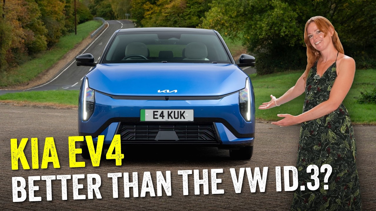 Kia EV4 review: Up to 388 miles of range – but is it any good?