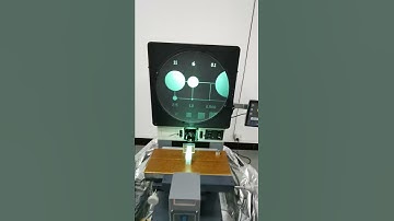 Horizontal Optical Comparator HOC400 measure angle
