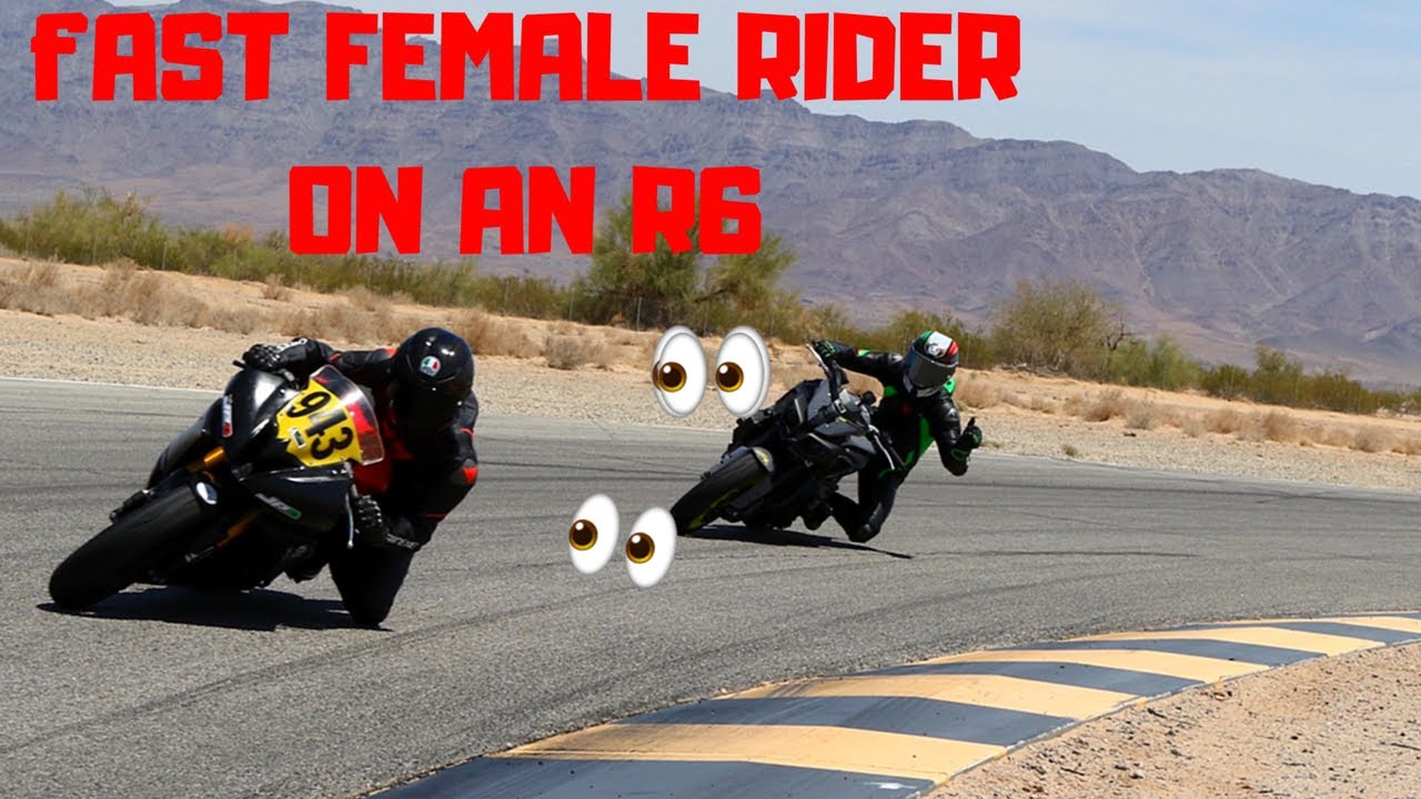 Fast Female rider on an r6 | Trackday with Keeratiracing - YouTube
