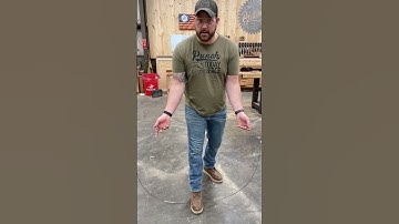 How to Fold A Bandsaw Blade #shorts
