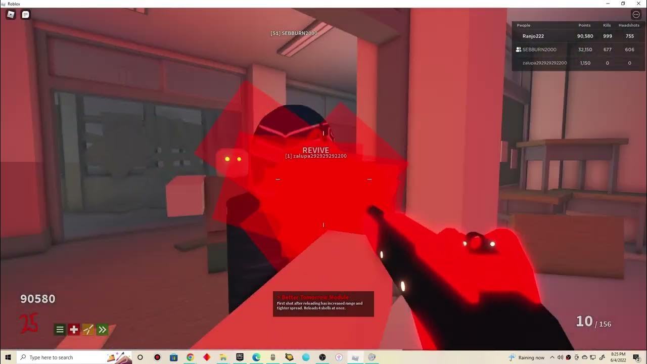 Roblox Project Lazarus (Part 5) Trying out Pack a Punch nail gun Season