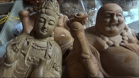 Quan Âm - Di Lặc Gỗ Bách Xanh, Ngọc Am Thơm Phức để ô tô và bàn làm việc