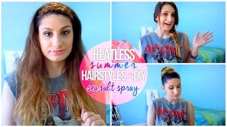 Summer hair tutorial🌞🌴 #seasaltspray #hairstyles #surfspray #menshai