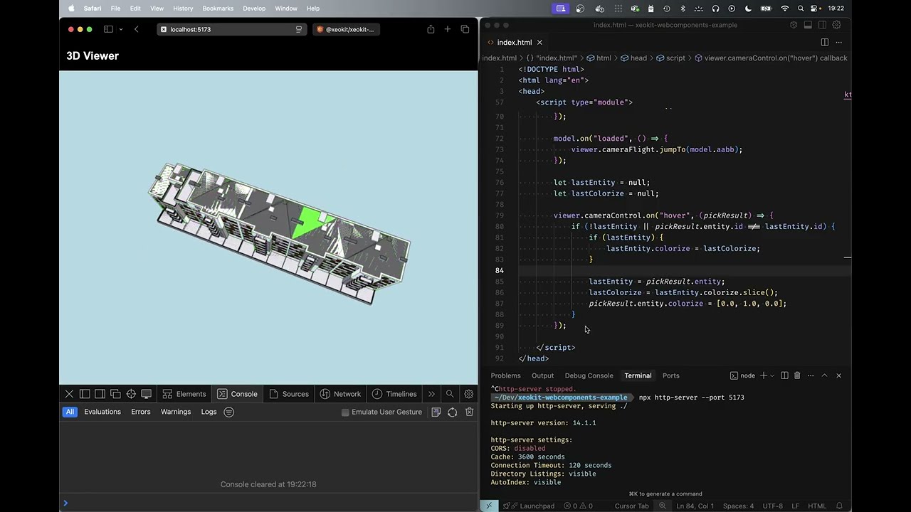 Getting Started with xeokit SDK: Landing Your First IFC Model and Basic Interaction