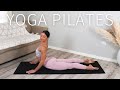 40 min yoga pilates flow  full body workout  day 6 move with me series