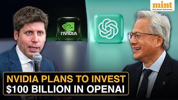 Nvidia To Invest Up To $100 Billion In OpenAI To Build Data Centers | Nvidia Stocks up 5%