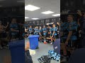 That winning feeling!  #cardiff #rugby #wales #lockerroom #singing #boys #victory #song #sports #try