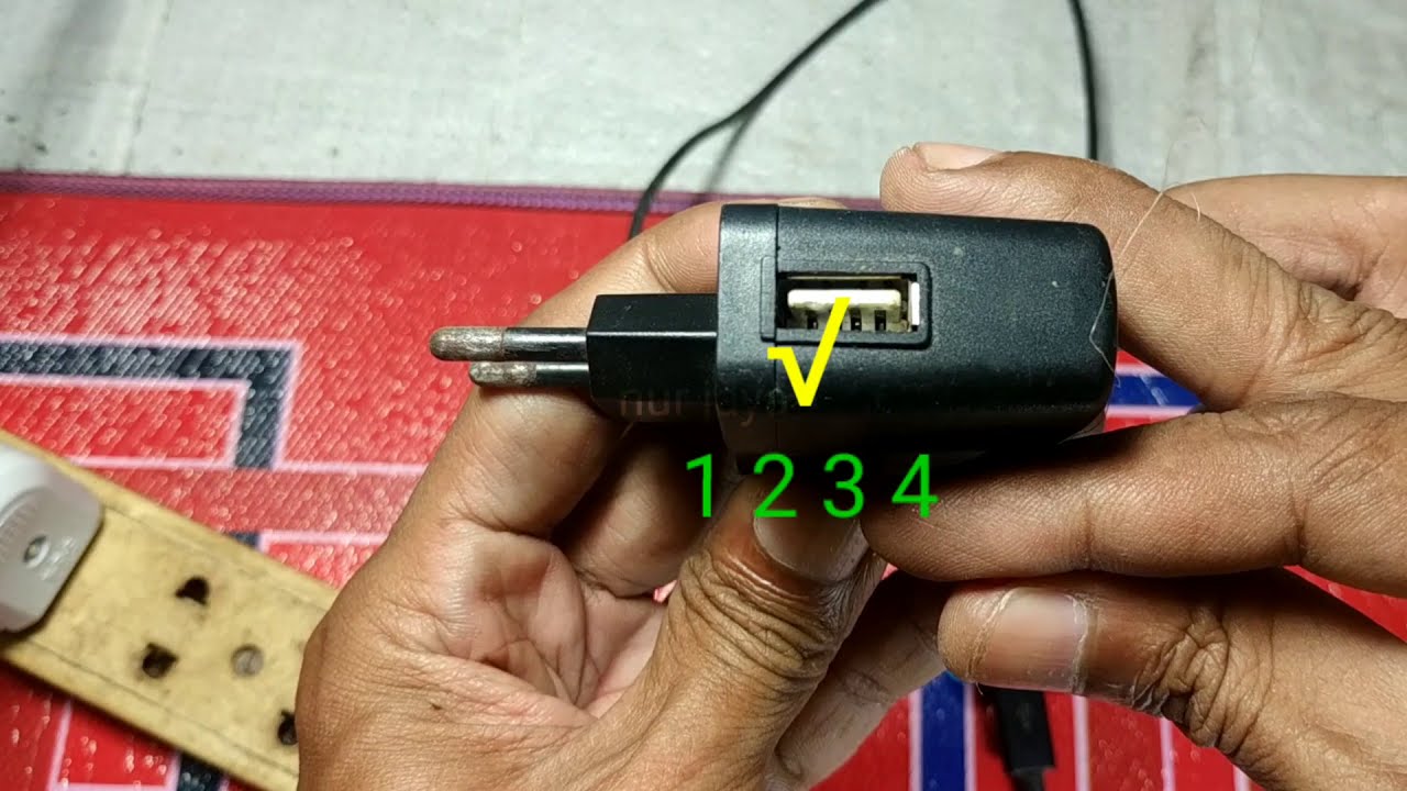 Cara memperbaiki charger hp yang longgar dengan mudah