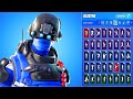 🔥 CARBON COMMANDO SKIN SHOWCASE WITH ALL FORTNITE DANCES &amp; EMOTES 😱