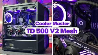 Building A Gaming Pc In The Cooler Master Td500 V2 Mesh Ray Tech Studio