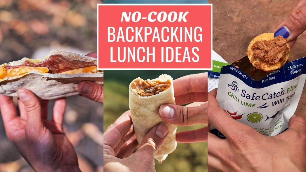 3 NO COOK Backpacking Lunch Ideas - MaxresDefault