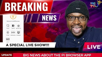 PI BROWSER APP BREAKING NEWS!!! RAYS UNITED ON THE PI HACKATHON 2023 | SPECIAL PI NETWORK LIVE SHOW
