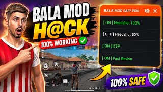 🔥 Live Testing Bala Mod in Free Fire 😱 | All Features Exposed (Live Proof)