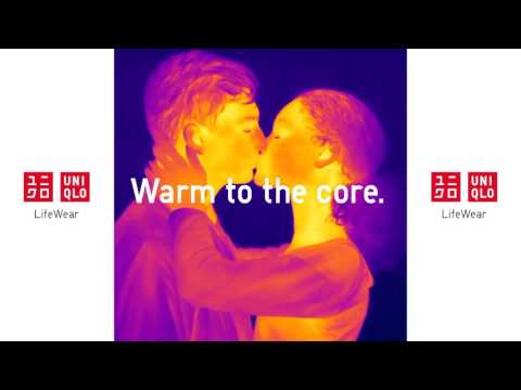 UNIQLO HEATTECH. Warm to the core.