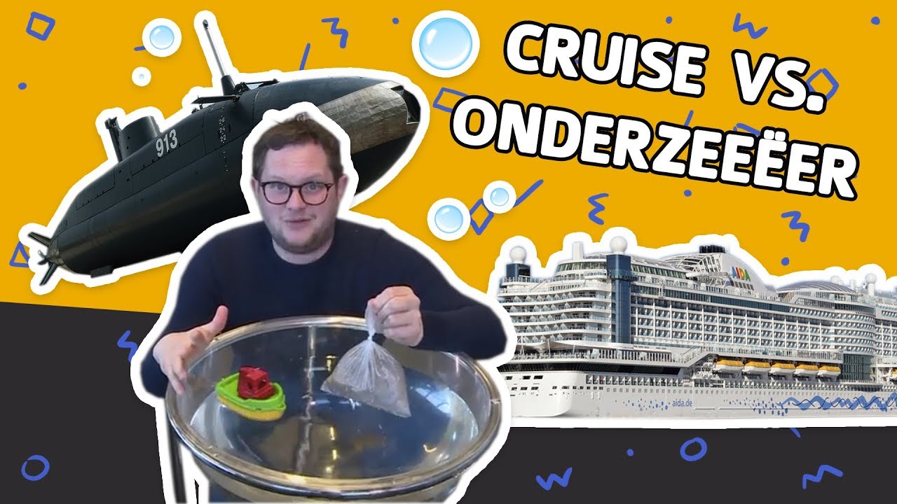 WAAROM BLIJVEN CRUISESCHEPEN DRIJVEN EN ZINKT EEN ONDERZEEËR? // Willem