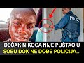 Deak nikoga nije putao u sobu dok ne doe policija ali kada je patrola stigla on je samo