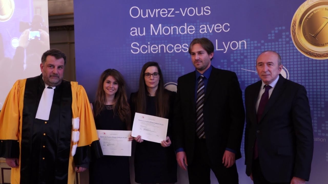 Sciences Po Lyon Remise des diplômes 2015 YouTube