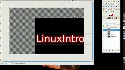 Graphics Editing with Gimp on Linux - Basics - 005