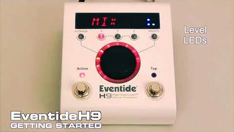 3. Level LEDs on the Eventide H9