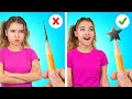 SMART PAINTING HACKS || Funny Art Tricks and Drawing Tips | Amazing Color School Crafts by 123 GO!