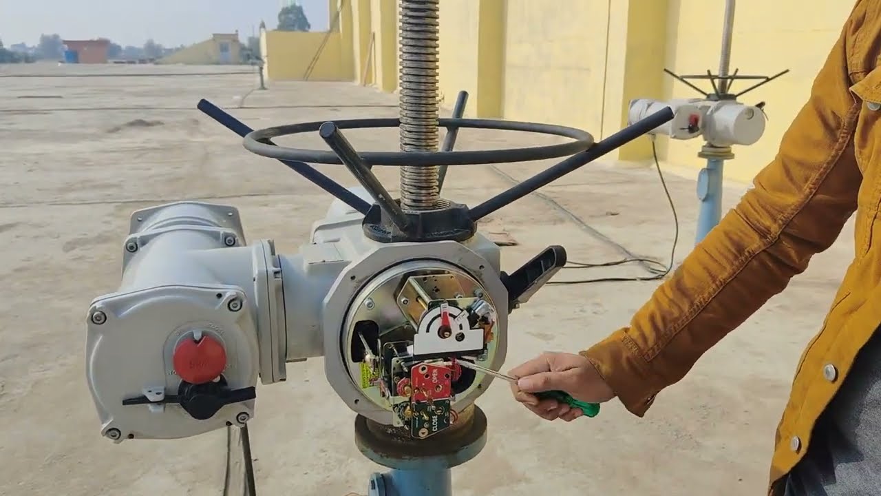 Rotork Actuator Remote Control wiring with Drawing | Set Open Limit & Close Limit