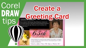Creating a Greeting Card in CorelDraw X3