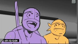 Race with the Demon - Mutation of a scene TMNT 2012