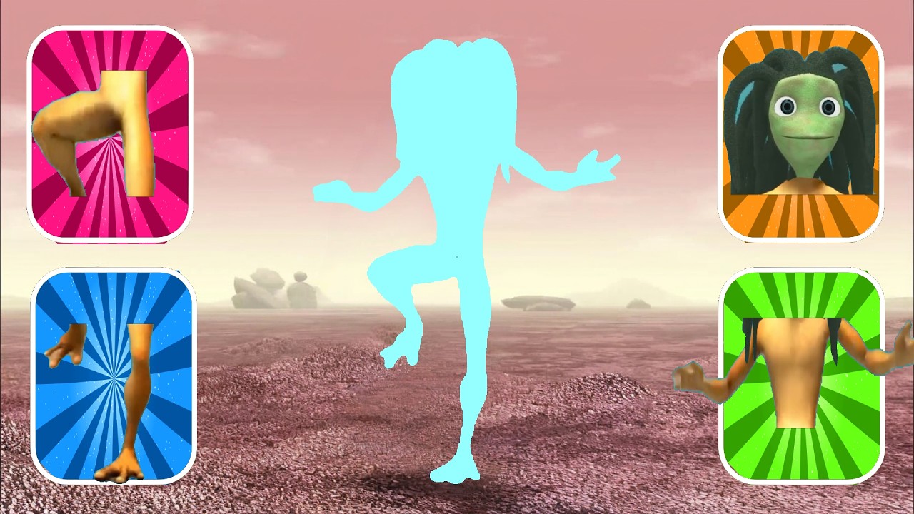 Dame tu Cosita quizz mix color dance challenge - New frog Patila me kemaste