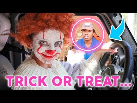 drive-thru-trick-or-treat-challenge-|-what-will-we-get?