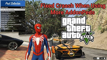 How to Fixed Crash When Using More AddonPeds Grand Theft Auto 5 AddonPeds Toturial GTA V