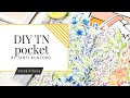 DIY Traveler's Notebook Pocket Using Cocoa Daisy Kit By Tanti Kuntoro [How To/Tutorial]