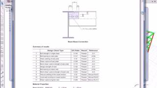 ETABS 2016 - 10 Steel Connection Design Watch & Learn HD