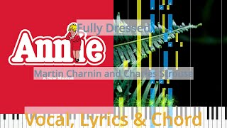 🎹Fully Dressed, Chord & Lyrics, Martin Charnin and Charles Strouse, Synthesia Piano