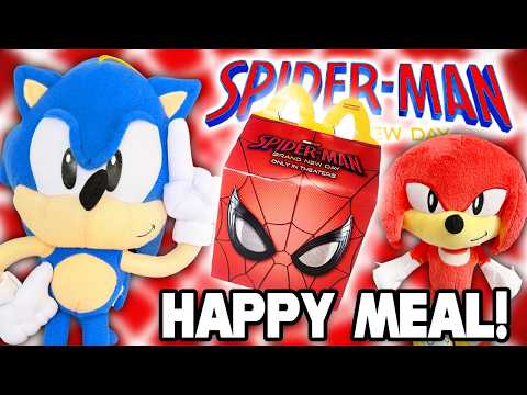 Sonic's Spider-Man Happy Meal! - SSC Plush